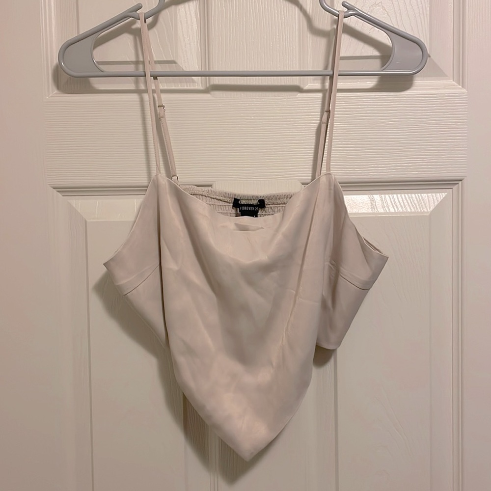 Satin Cowl Neck Cami